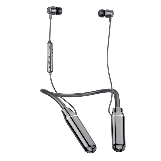 A10 Bluetooth 5.0 Neck-mounted Sport Wireless Bluetooth Earphone (Black)-garmade.com