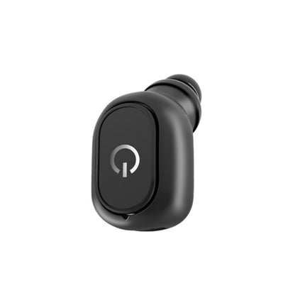 H58 Bluetooth 4.1 Single In-ear Invisible Wireless Bluetooth Earphone(Black)-garmade.com