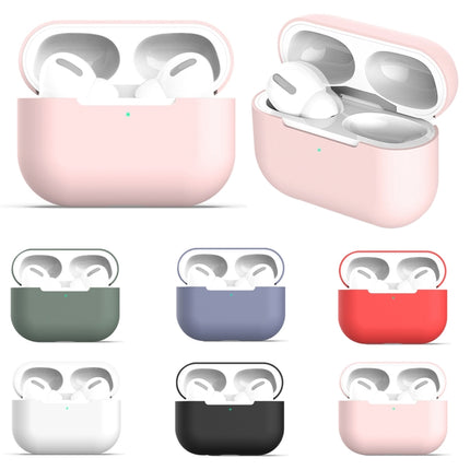 For AirPods Pro Silicone Wireless Earphone Protective Case Cover without Buckle(Yellow)-garmade.com