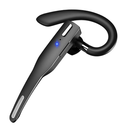 YYK-525 Single Rotatable Earhook Noise Cancelling Wireless Bluetooth Earphone with Charging Box & Digital Display-garmade.com