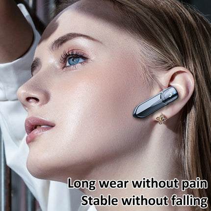 M81 CVC Noise Reduction Unilateral Business Ear-mounted Bluetooth Earphone, Support Siri & One for Two(Rose Gold)-garmade.com