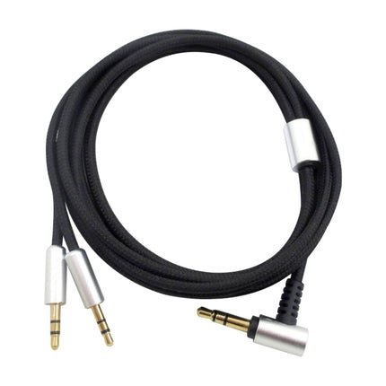 ZS0096 Standard Version Headphone Audio Cable for Sol Republic Master Tracks HD V8 V10 V12 X3(Black)-garmade.com
