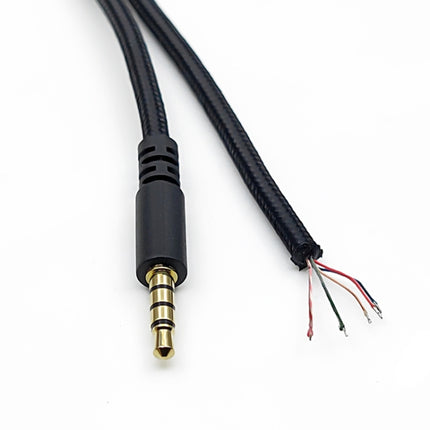 ZS0234 Headphone Audio Cable for Kingston Cloud (Black)-garmade.com