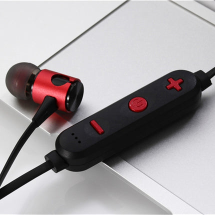 MG-G20 Bluetooth 4.2 Sport Wireless Bluetooth Earphone, Support Card(Red)-garmade.com