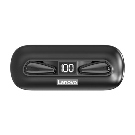 Lenovo LivePods XT95 Ultra-thin Portable Wireless Bluetooth 5.0 Earphones with Charging Box (Black)-garmade.com