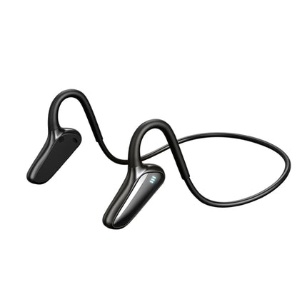 M-D8 IPX5 Waterproof Bone Passage Bluetooth Hanging Ear Wireless Earphone (Black)-garmade.com
