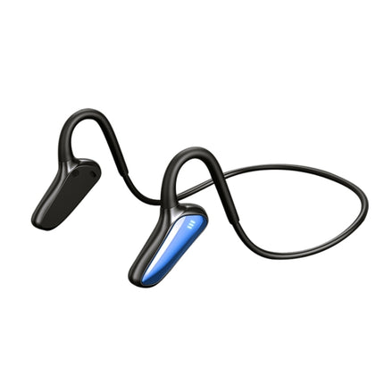 M-D8 IPX5 Waterproof Bone Passage Bluetooth Hanging Ear Wireless Earphone (Blue)-garmade.com