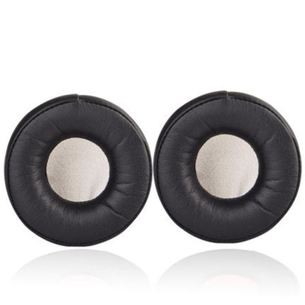 1 Pair Leather Sponge Protective Case for Jabra MOVE Headphone(Black Grey)-garmade.com
