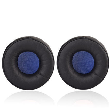 1 Pair Leather Sponge Protective Case for Jabra MOVE Headphone(Dark Blue)-garmade.com