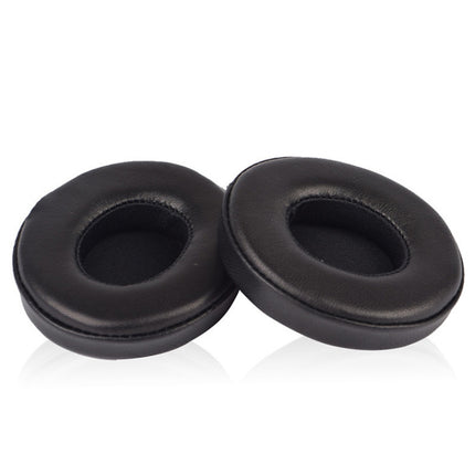 1 Pair Leather Headphone Protective Case for Beats Solo2.0 / Solo3.0, Wireless Version(Black)-garmade.com