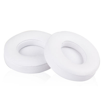 1 Pair Leather Headphone Protective Case for Beats Solo2.0 / Solo3.0, Wired Version(White)-garmade.com