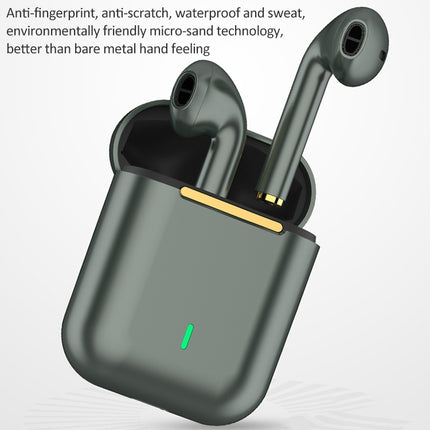 J18 Bluetooth 5.0 TWS Wireless Binaural Bluetooth Earphone with Charging Box(Rose Gold)-garmade.com