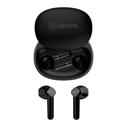 BOYA BY-AP100 True Wireless In-ear Stereo Headphones Bluetooth 5.1 Earphones (Black)-garmade.com