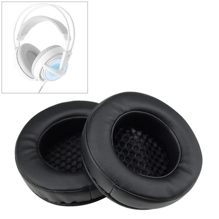 2 PCS For XIBERIA V2 / V5 / X10 / X12 Thicken Headphone Cushion Sponge Cover Earmuffs Replacement Earpads(Black)-garmade.com