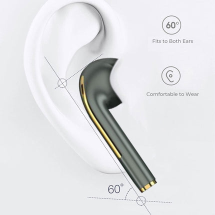 T&G J18 Bluetooth 5.1 TWS Wireless Binaural Bluetooth Earphone with Charging Box (Rose Gold)-garmade.com