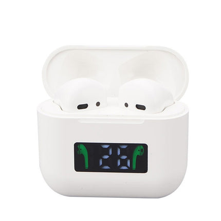 Pro 8 In-ear Touch Digital Display TWS Mini Wireless Bluetooth Earphone (White)-garmade.com