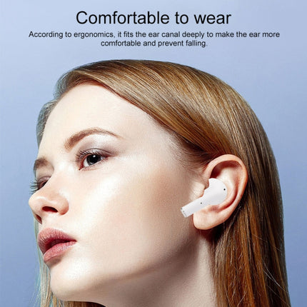 Pro 8 In-ear Touch Digital Display TWS Mini Wireless Bluetooth Earphone (White)-garmade.com