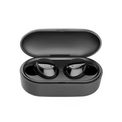 X9S TWS Bluetooth V5.0 Stereo Wireless Earphones with LED Charging Box(Black)-garmade.com