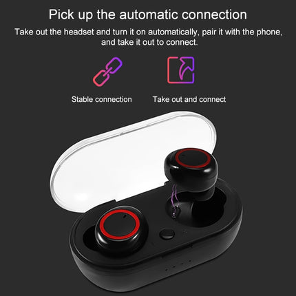 BTH-K08 TWS V5.0 Wireless Stereo Bluetooth Headset with Charging Case-garmade.com