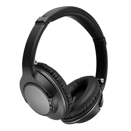 BTH-803 Foldable Wireless Bluetooth V4.1 Headset Stereo Sound Earphones (Black)-garmade.com