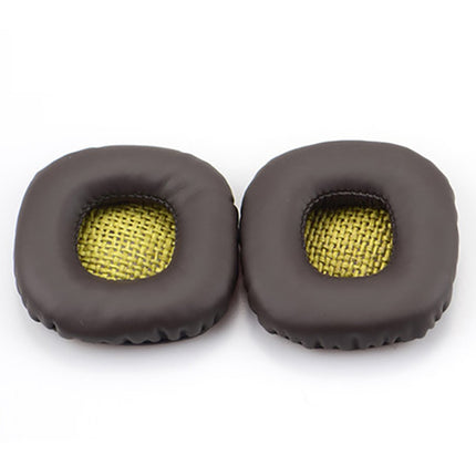 1 Pair Soft Foam Headphone Jacket Earmuffs for Marshall MAJOR II / I(Coffee)-garmade.com