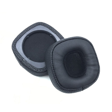 1 Pair Soft Foam Headphone Jacket Earmuffs for Marshall MAJOR III(Black)-garmade.com