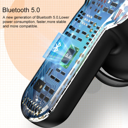 XG31 Bluetooth 5.0 IPX6 Waterproof Wireless Bluetooth Earphone with Charging Box (Red)-garmade.com