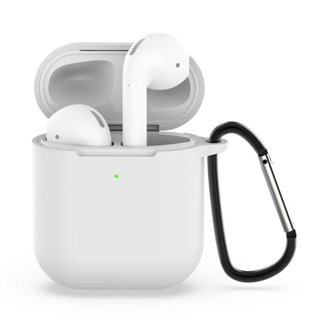 Wireless Earphones Shockproof Silicone Protective Case for Apple AirPods 1 / 2(Transparent)-garmade.com