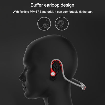 REMAX RB-S20 Bluetooth 4.2 Rotatable Ear Shell Rear-mounted Bluetooth Sports Earphone(Yellow)-garmade.com
