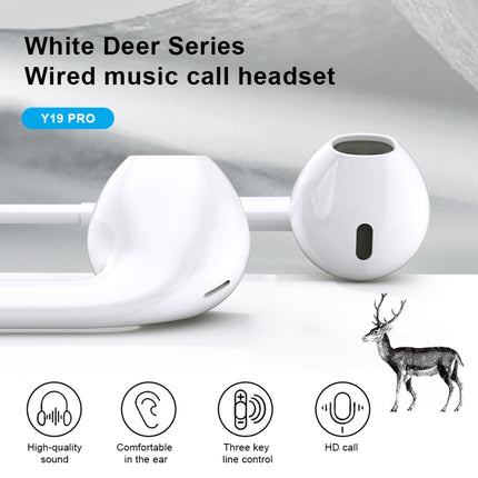 WK Y19 Pro iDeal Series 8 Pin In-Ear HIFI Stereo Wired Earphone, Length: 1.2m-garmade.com