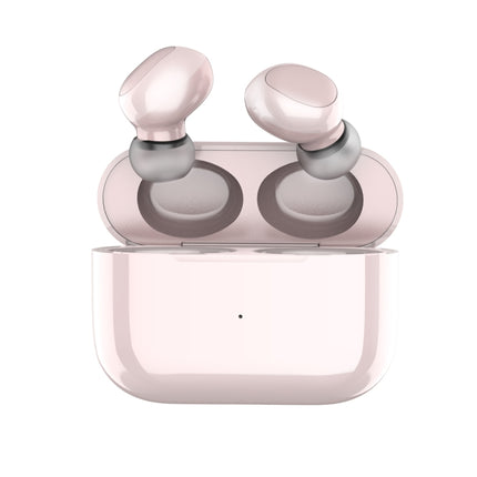 Air-3 Bluetooth 5.0 Business Style Wireless Bluetooth Earphone with Charging Case(Pink)-garmade.com