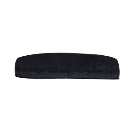2 PCS For Sennheiser HD515 / HD555 / HD595 / HD598 / HD558 / PC360 Flannel Replacement Headband Head Beam Headgear Cover(Black)-garmade.com