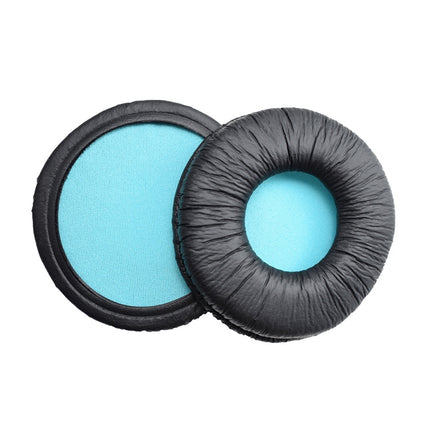 2 PCS For SONY MDR-V55 Earphone Cushion Leather Cover Earmuffs Replacement Earpads (Blue)-garmade.com