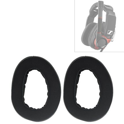 2 PCS For Sennheiser GSP 600 Headphone Cushion Sponge Cover Earmuffs Replacement Earpads-garmade.com