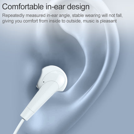 Langsdom MJ62 1.2m Wired In Ear 3.5mm Interface Stereo Earphones with Mic (Black)-garmade.com