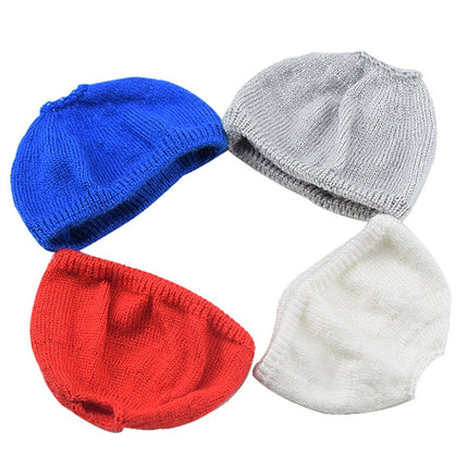 2 PCS Knitted Headphone Dustproof Protective Case for Beats Solo2 / Solo3(White)-garmade.com