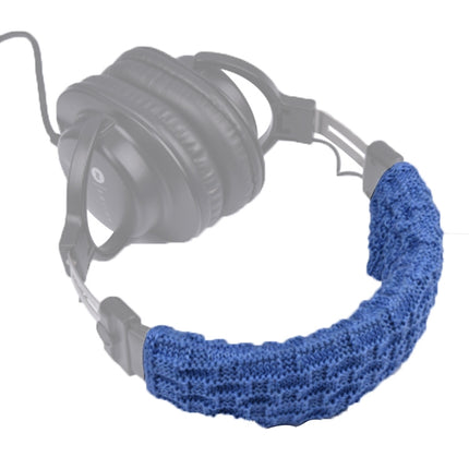 Knitted Headphone Dustproof Protective Case for Beats Studio2 / ATH-MSR7 / Sennheiser(Blue)-garmade.com