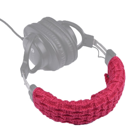 Knitted Headphone Dustproof Protective Case for Beats Studio2 / ATH-MSR7 / Sennheiser(Red)-garmade.com