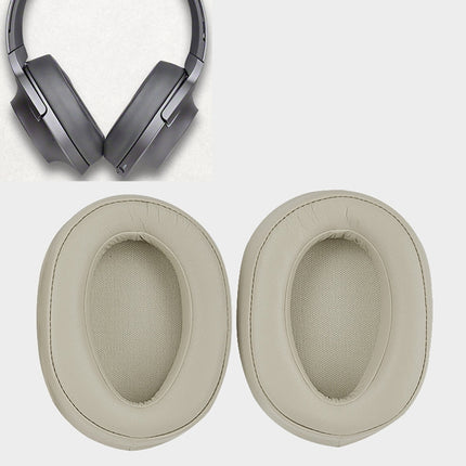 2pcs Sponge Headphone Protective Case for Sony MDR-100ABN / WH-H900N(Gold)-garmade.com