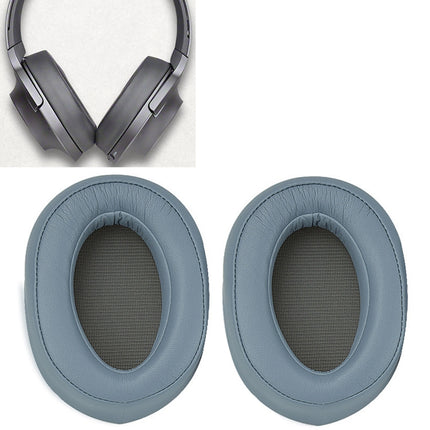 2pcs Sponge Headphone Protective Case for Sony MDR-100ABN / WH-H900N(Blue)-garmade.com