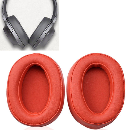 2pcs Sponge Headphone Protective Case for Sony MDR-100ABN / WH-H900N(Red)-garmade.com