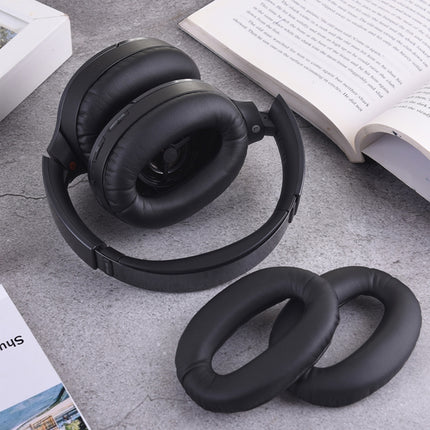 1 Pair Sponge Headphone Protective Case for Sony MDR-1000X / WH-1000XM2(White)-garmade.com