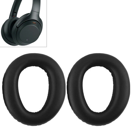 2pcs Sponge Headphone Protective Case for Sony MDR-1000X / WH-1000XM3(Black)-garmade.com