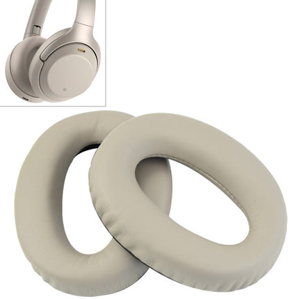 2pcs Sponge Headphone Protective Case for Sony MDR-1000X / WH-1000XM3(Champagne Gold)-garmade.com