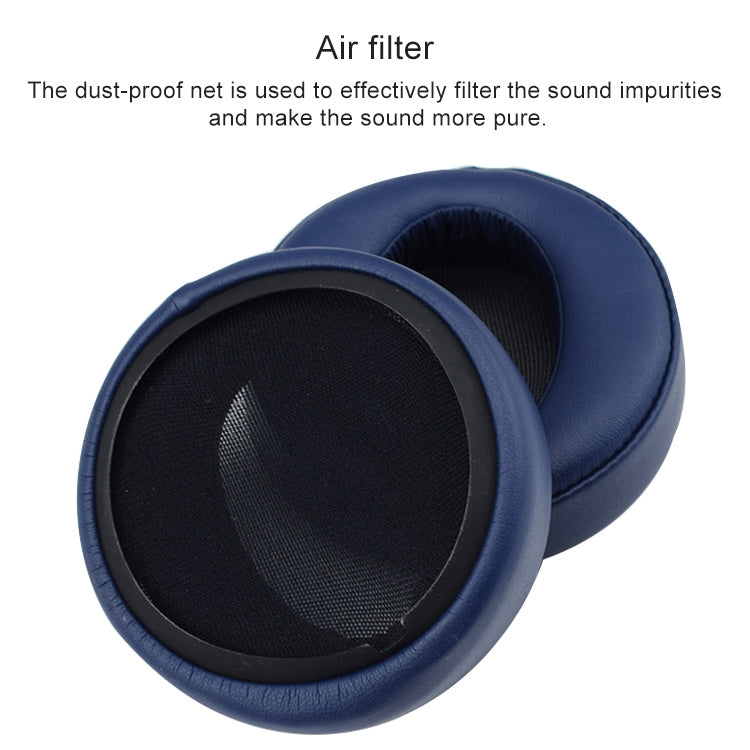 2pcs Sponge Headphone Protective Case for Sony MDR-XB950BT / MDR-XB950B1(Blue)-garmade.com