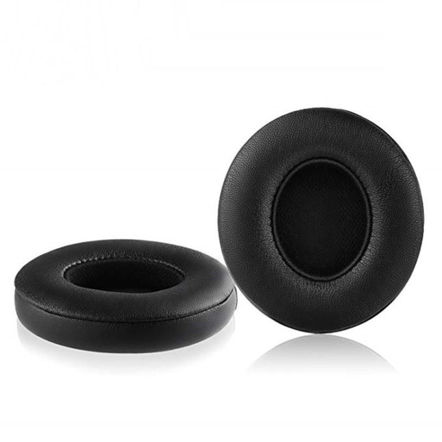 1 Pair Soft Sponge Earmuff Headphone Jacket for Beats Solo 2.0 / 3.0, Bluetooth Version(Black)-garmade.com