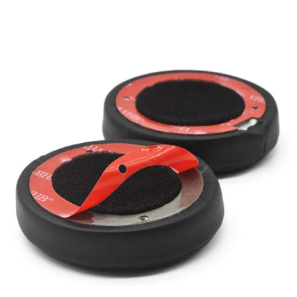 1 Pair Soft Sponge Earmuff Headphone Jacket for Beats Solo 2.0 / 3.0, Bluetooth Version(Red)-garmade.com