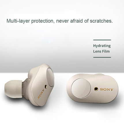 For Sony WF-1000XM3 Bluetooth Earphone Transparent Protective Sticker-garmade.com