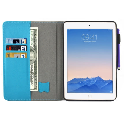 For iPad 9.7 (2018) & iPad 9.7 (2017) & Air 2 / Air Lips and Leaves Pattern Horizontal Flip Leather Case with Holder & Wallet & Card Slots & Sleep / Wake-up Function & Pen Slot-garmade.com