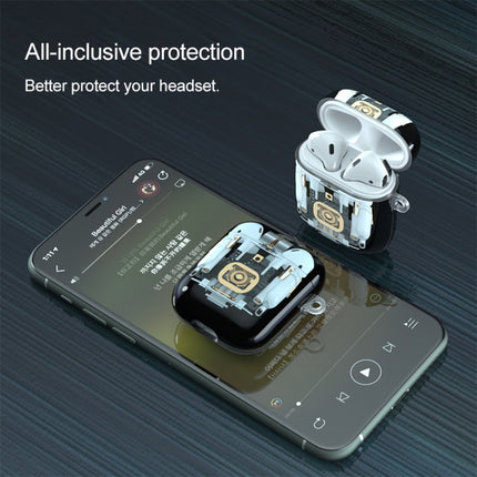 For AirPods 1 / 2 Mechanical Structure TPU Earphone Protective Case-garmade.com